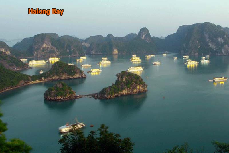 Halong Bay scenery
